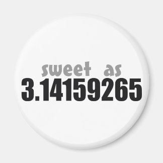 Aimant Sucré comme Pi