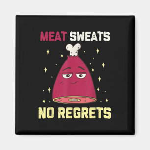 Aimant Sucres de viande Pas de Regrets Viandes grillées a