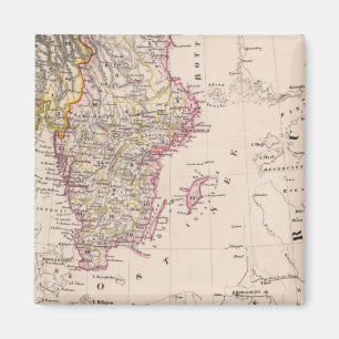 Aimant Suède du Sud et Norvège