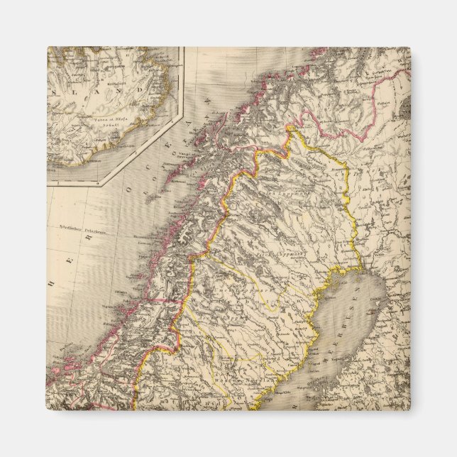 Aimant Suède et Norvège 5 (Devant)