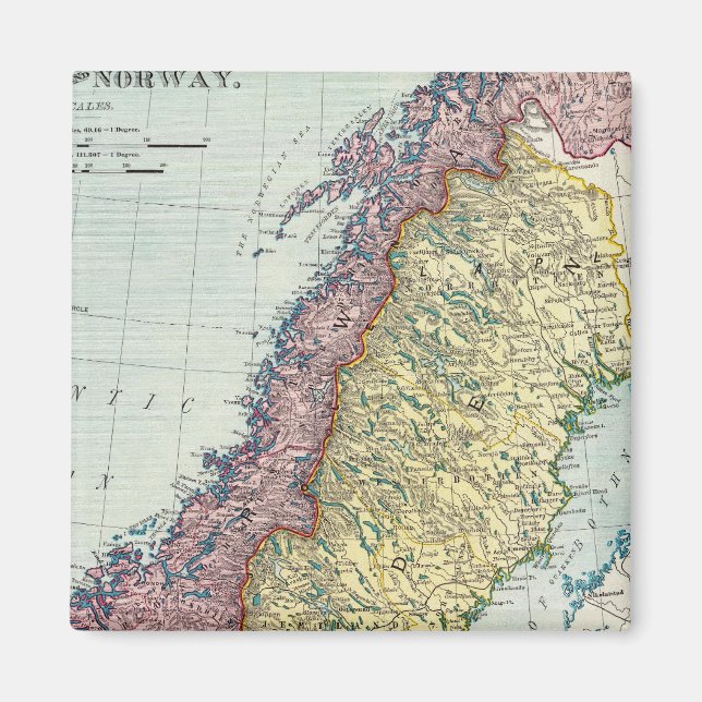 Aimant Suède et Norvège 5 (Devant)