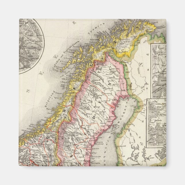 Aimant Suède, Norvège 2 (Devant)
