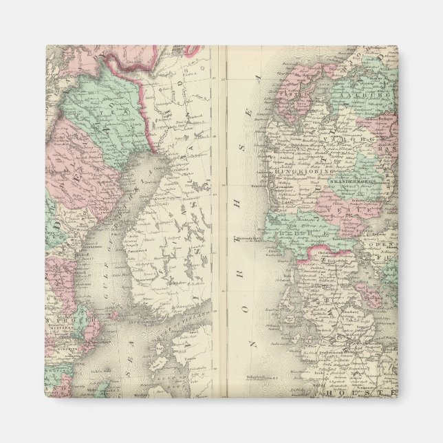 Aimant Suède, Norvège et Danemark 2 (Devant)