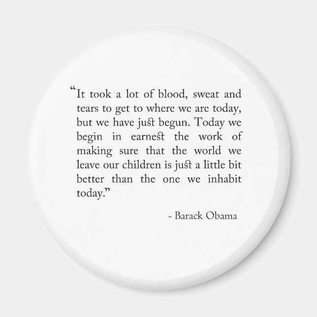 Aimant sueur de sang et larmes (Devant)