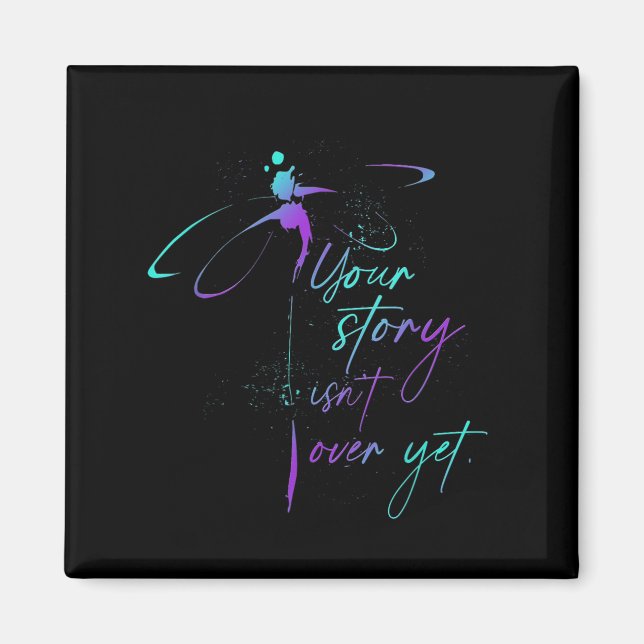 Aimant Suicide Awareness Suicide Prevention Suprt Survivo (Devant)