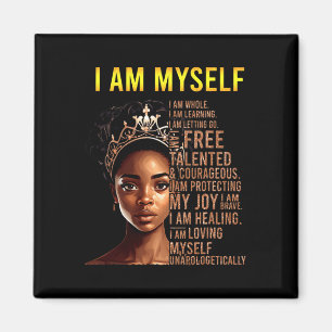 Aimant Suis Moi-Même Fille Noire Magique Noire Histoire M