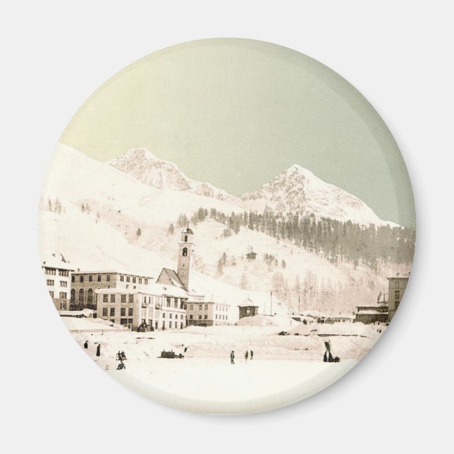 Aimant Suisse en hiver (Devant)