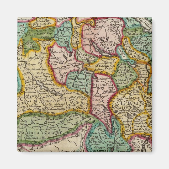 Aimant Suisse ou Suisse (Devant)