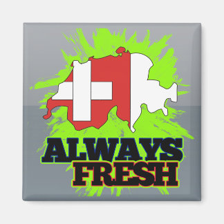 Aimant Suisse toujours fraîche