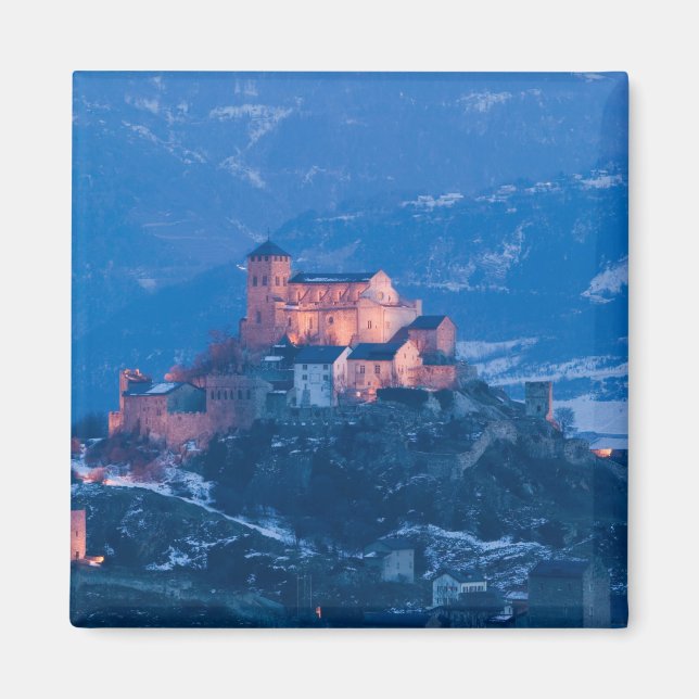 Aimant SUISSE, Wallis/Valais, SION : Basilique de (Devant)