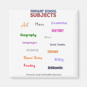 Aimant Sujets de l'école primaire