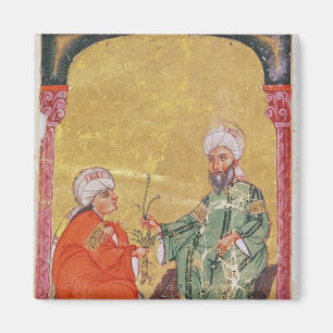 Aimant Sultan Ahmet III avec un de ses disciples