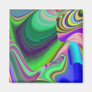 Aimant Summerfeel, Rainbowart 3D Abstrait