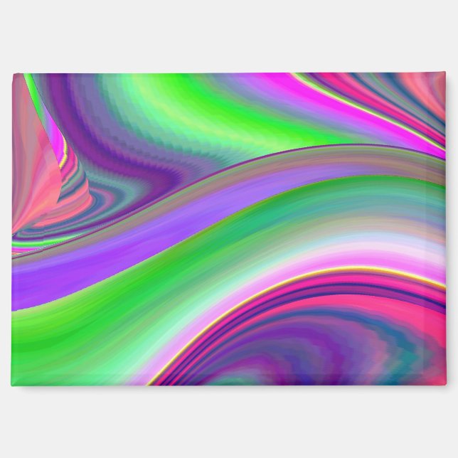 Aimant Summerfeel, Rainbowart 3D Abstrait (Recto)