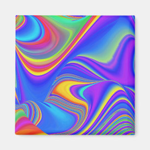Aimant Summerfeel, Rainbowart 3D Abstrait