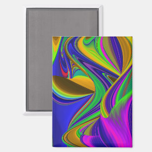 Aimant Summerrainbow, Rainbowart 3D Abstrait