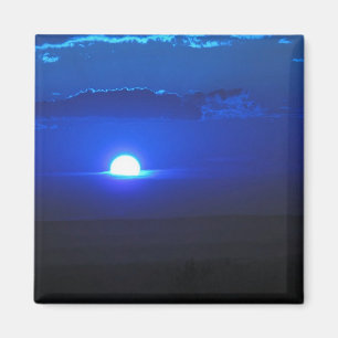 Aimant Sun in the Clouds (blue)