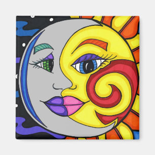 Aimant Sun & Moon