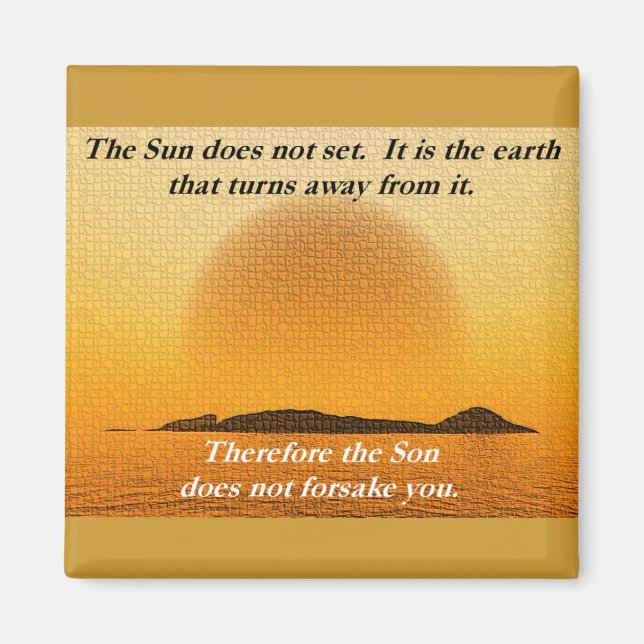 Aimant Sun ne définit jamais l'aimant (Devant)