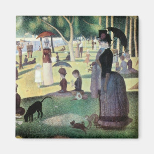 Aimant Sunday Afternoon, Island La Grande Jatte by Seurat