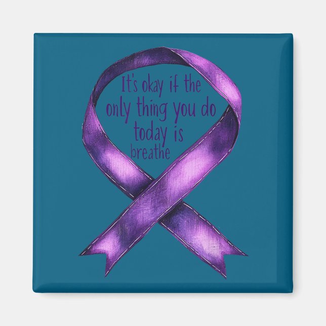 Aimant Sunflower Suicide Awareness  (Devant)