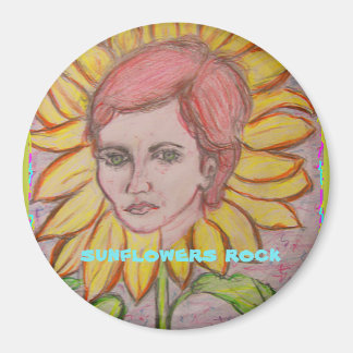 Aimant Sunflowers Rock
