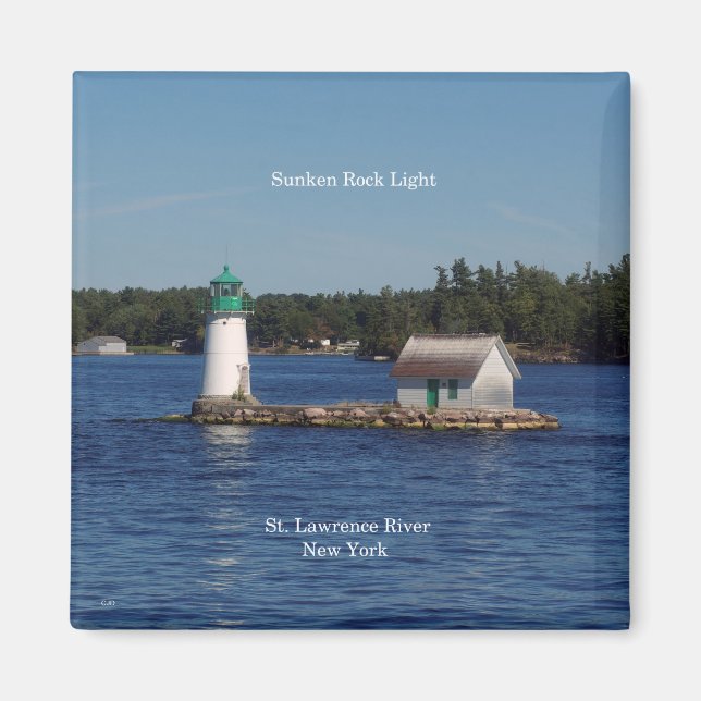 Aimant Sunken Rock Light (Devant)