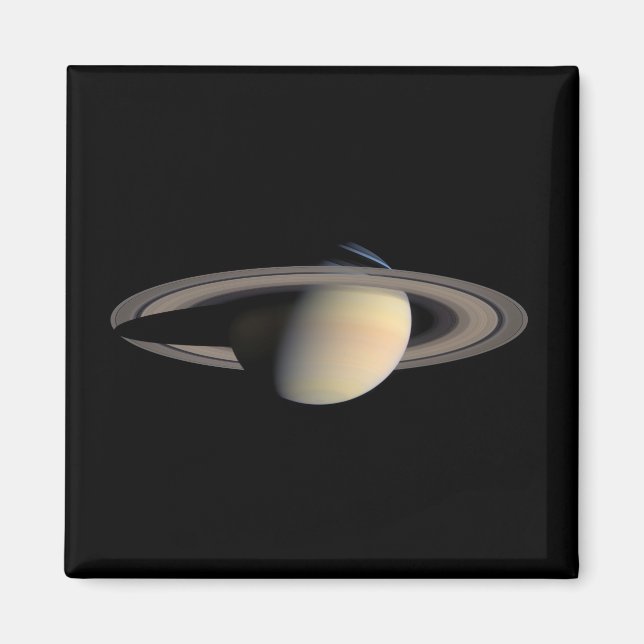 Aimant Sunlit Saturn Gas géant Planet par Cassini (Devant)