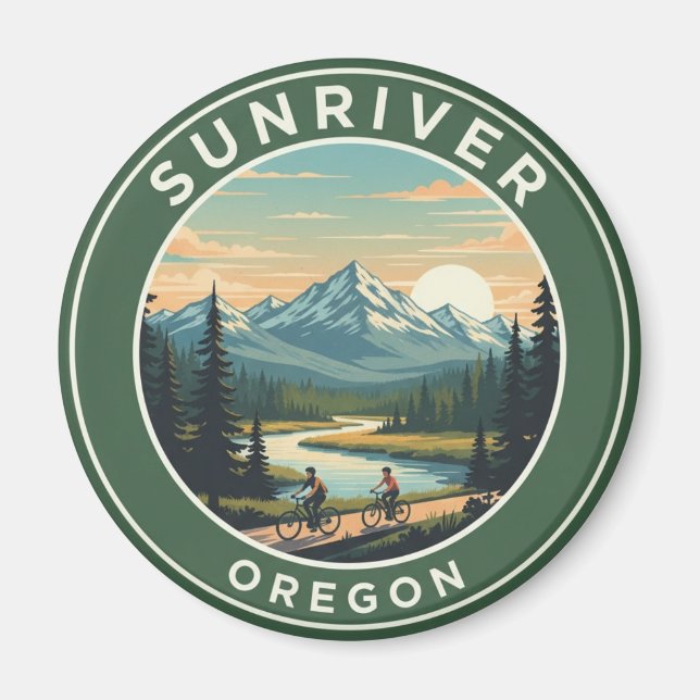 Aimant Sunriver Oregon Travel (Devant)