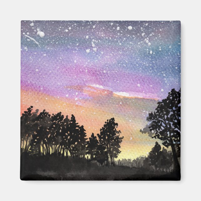 Aimant Sunset Woods (Devant)
