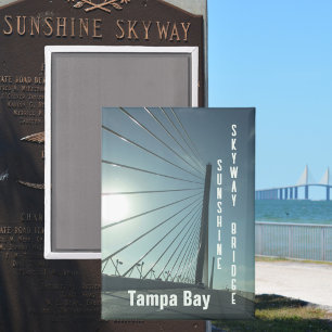Aimant Sunshine Skyway Bridge Tampa Bay Floride