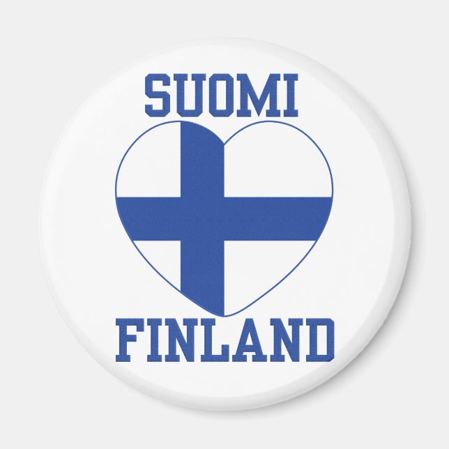 Aimant SUOMI FINLAND (Devant)