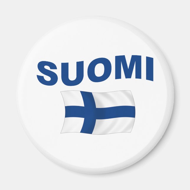 Aimant Suomi (Finlande) (Devant)
