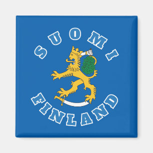 Aimant Suomileijona - la Suomi-Finlande -