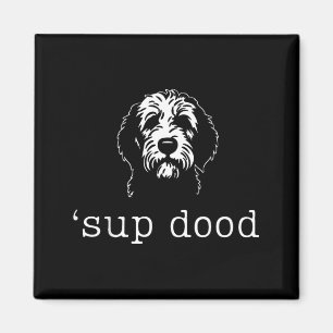 Aimant Sup Dood Drôle De Toutou Papa Minimaliste Amateur