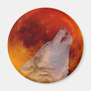 Aimant Super Blood Wolf Moon 2019