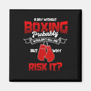 Aimant Super Boxe Cadeau Boxe Sport Boxe Gants Hommes W