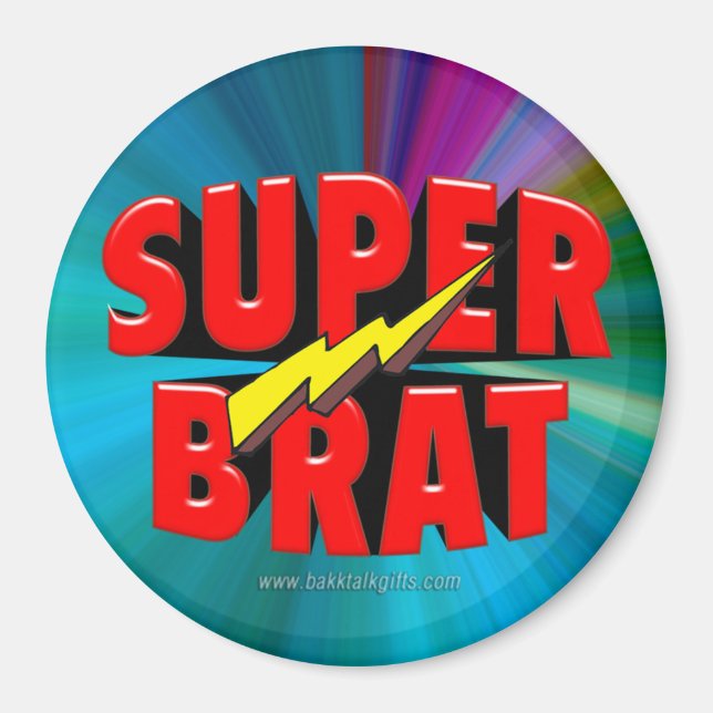 Aimant Super Brat (Devant)