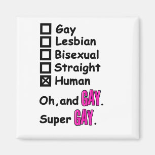 Aimant Super Gay