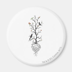 Aimant Super girl Birds in the Tree