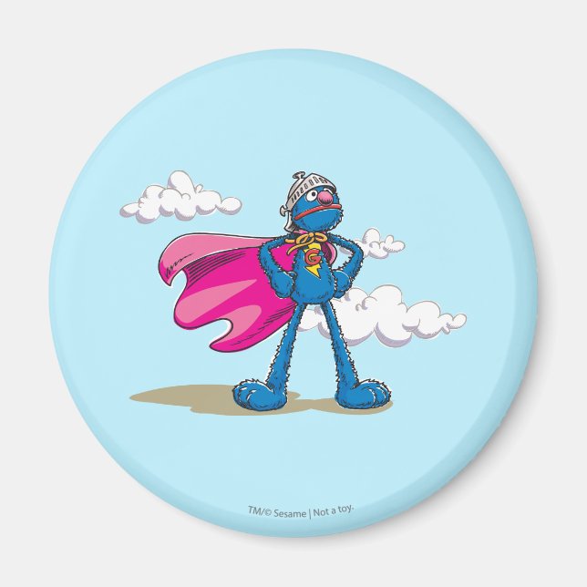 Aimant Super Grover (Devant)