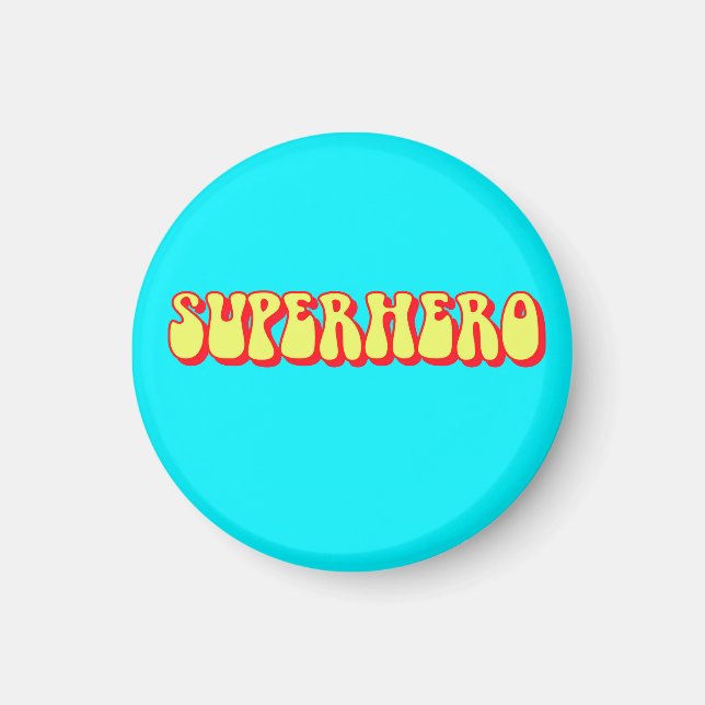 Aimant Super-héros (Devant)