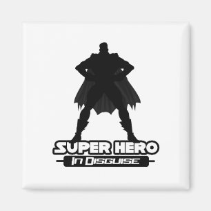 Aimant Super Héros déguisé