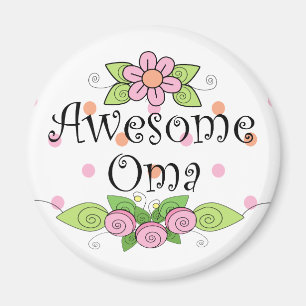 Aimant Super Oma T-Shirt
