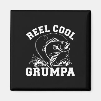 Aimant Super Papa Pêcheur Grincheux 
