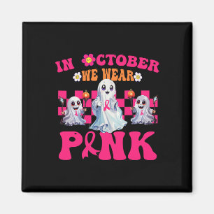 Aimant Super Wear Pink Breast Cancer Guerrier mignon Fant