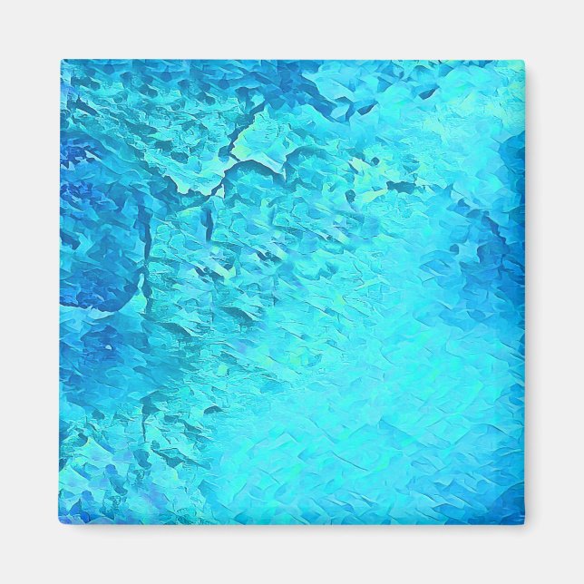 Aimant Superbe aquarelle Tropical Ocean Theme Design (Devant)