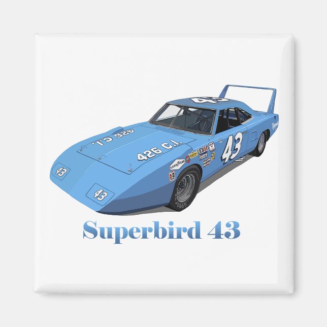 Aimant Superbird 43 (Devant)