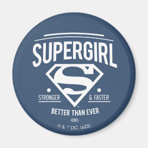 Aimant Supergirl Better Than Ever Retro Graphic