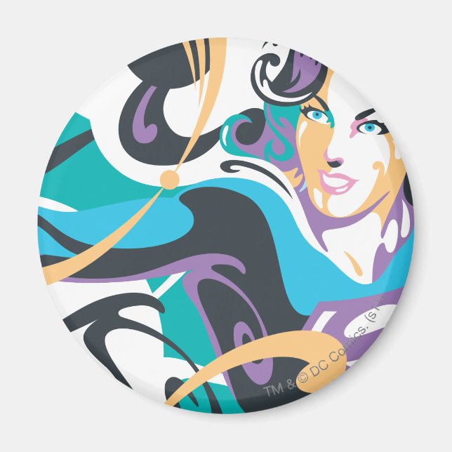 Aimant Supergirl Color Splash Swils 1 (Devant)